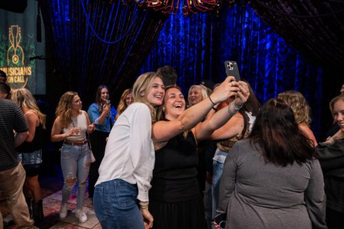 Caregivers taking a selfie