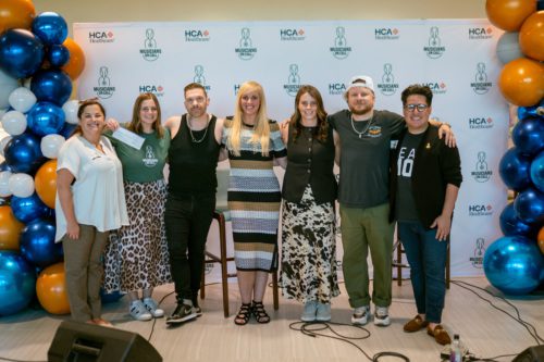 Picture with Shinedown and MOC employees