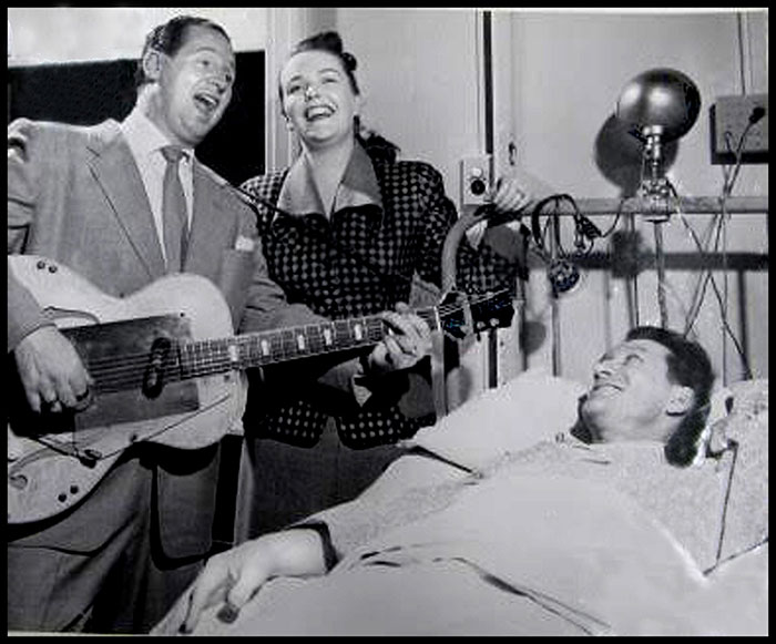 Les Paul Hospital visit